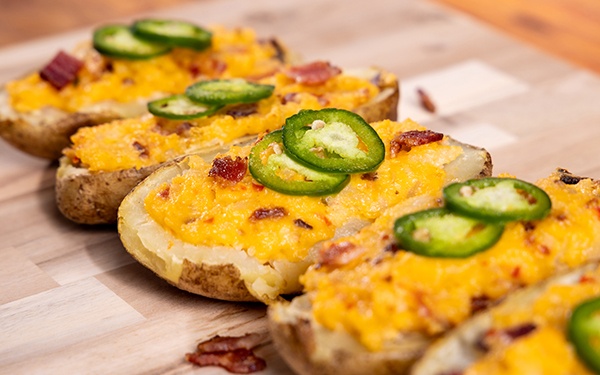 Jalapeño Twice Baked Potatoes